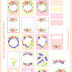 free printable floral planner stickers watercolor - cactus watercolor printable stickers aesthetic stickers etsy