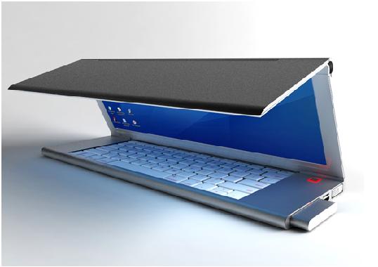 Future Computer Technology: Feno Flexible Foldable Future PC