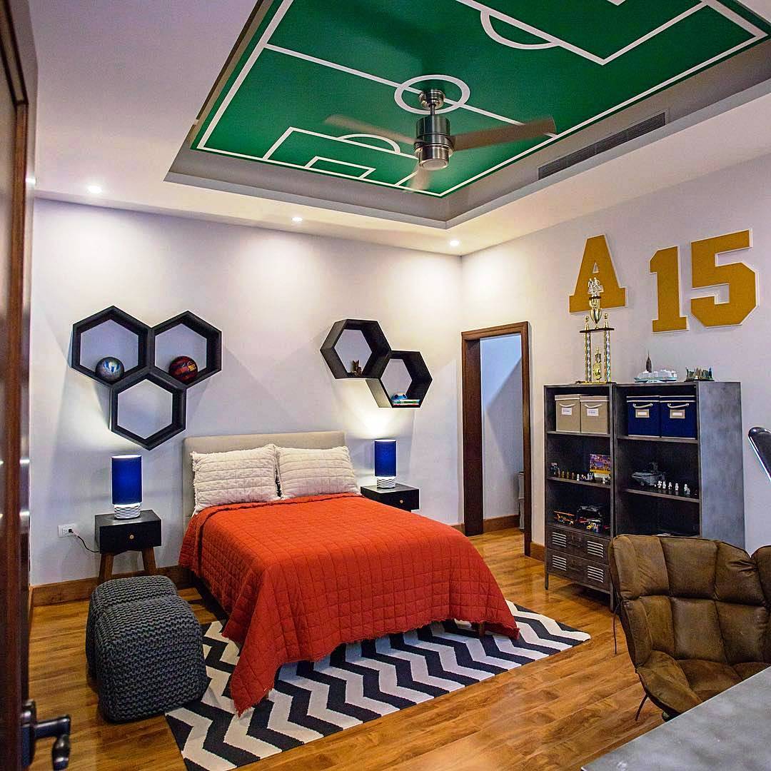 Desain Kamar Tidur Bertema Bola Desain Rumah