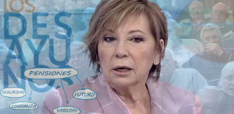 Celia Villalobos y las pensiones
