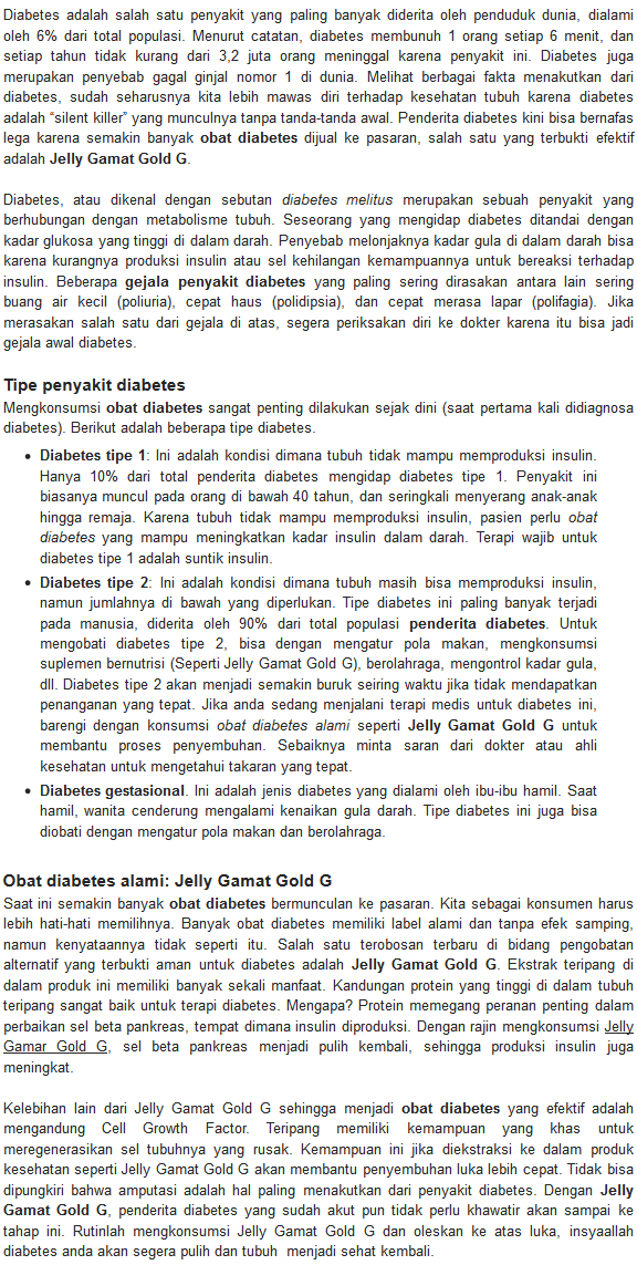 Gambar zona cerita: contoh artikel topik kesehatan diabetes