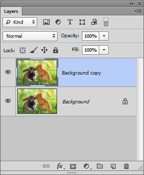 sử dụng layer panel trong photoshop