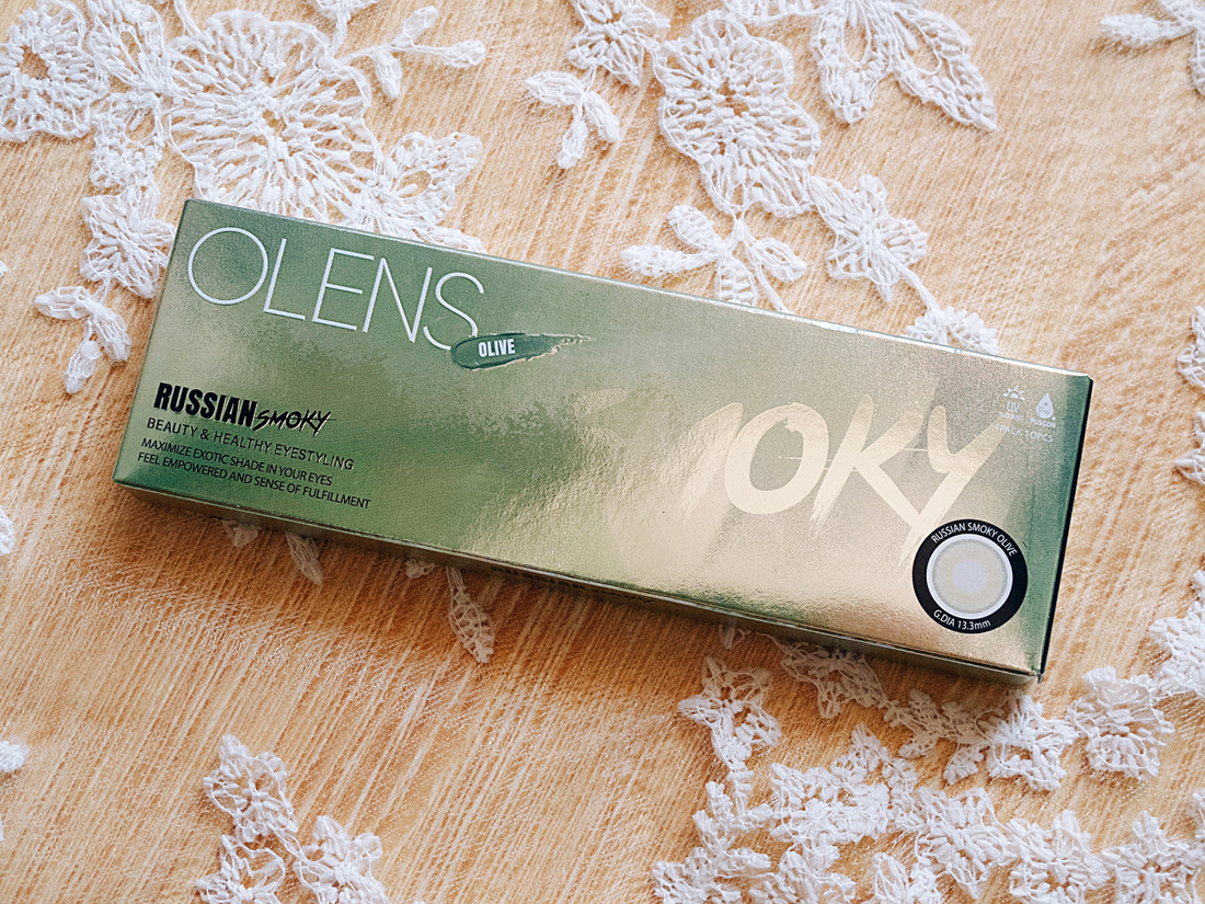 OLENS Russian Smoky Contact Lens Review | chainyan.co