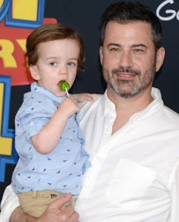 William John Billy Kimmel with his father Jimmy