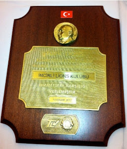 2011 - 2012 döneminde 3000 fidan diktiği için verilen Fahrettin Kerim GÖKAY ödülü