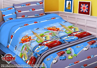 Sprei Anak Renette Motif New Cars