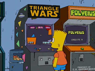 Polybius en los Simpsons