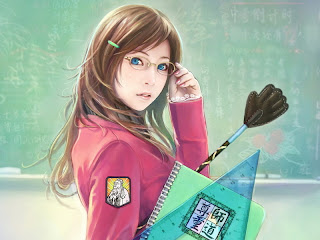 Student Girl Anime wallpaper