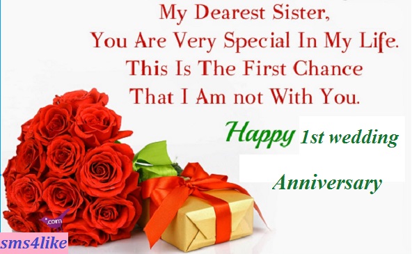 Happy Anniversary Wishes Messages With Sweet Pictures For Sister