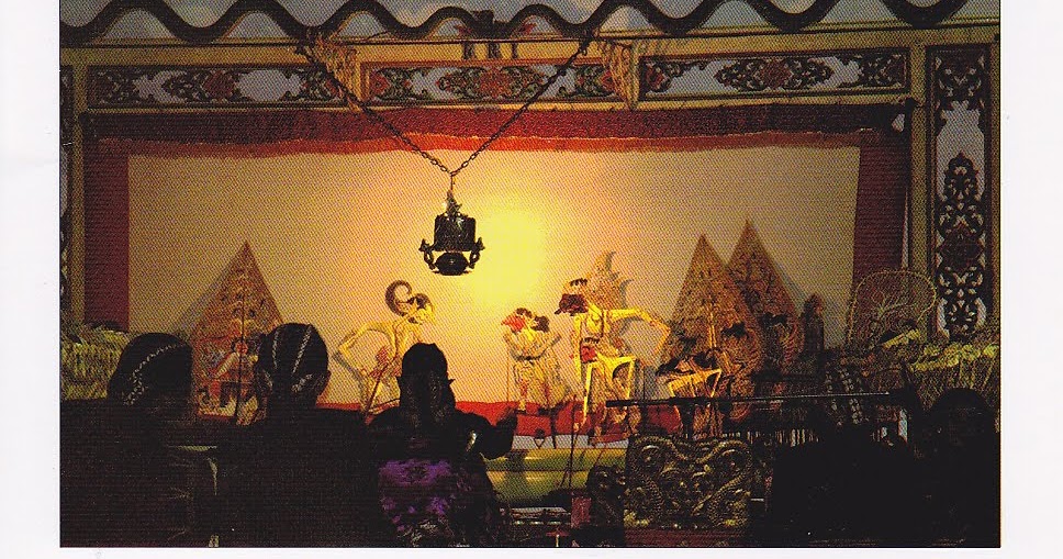 Postcards of UNESCO Intangible Cultural Heritage: Indonesia - The Wayang Puppet Theatre