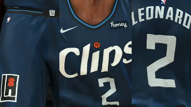 NBA 2K23 Los Angeles Clippers 23-24 City Jersey