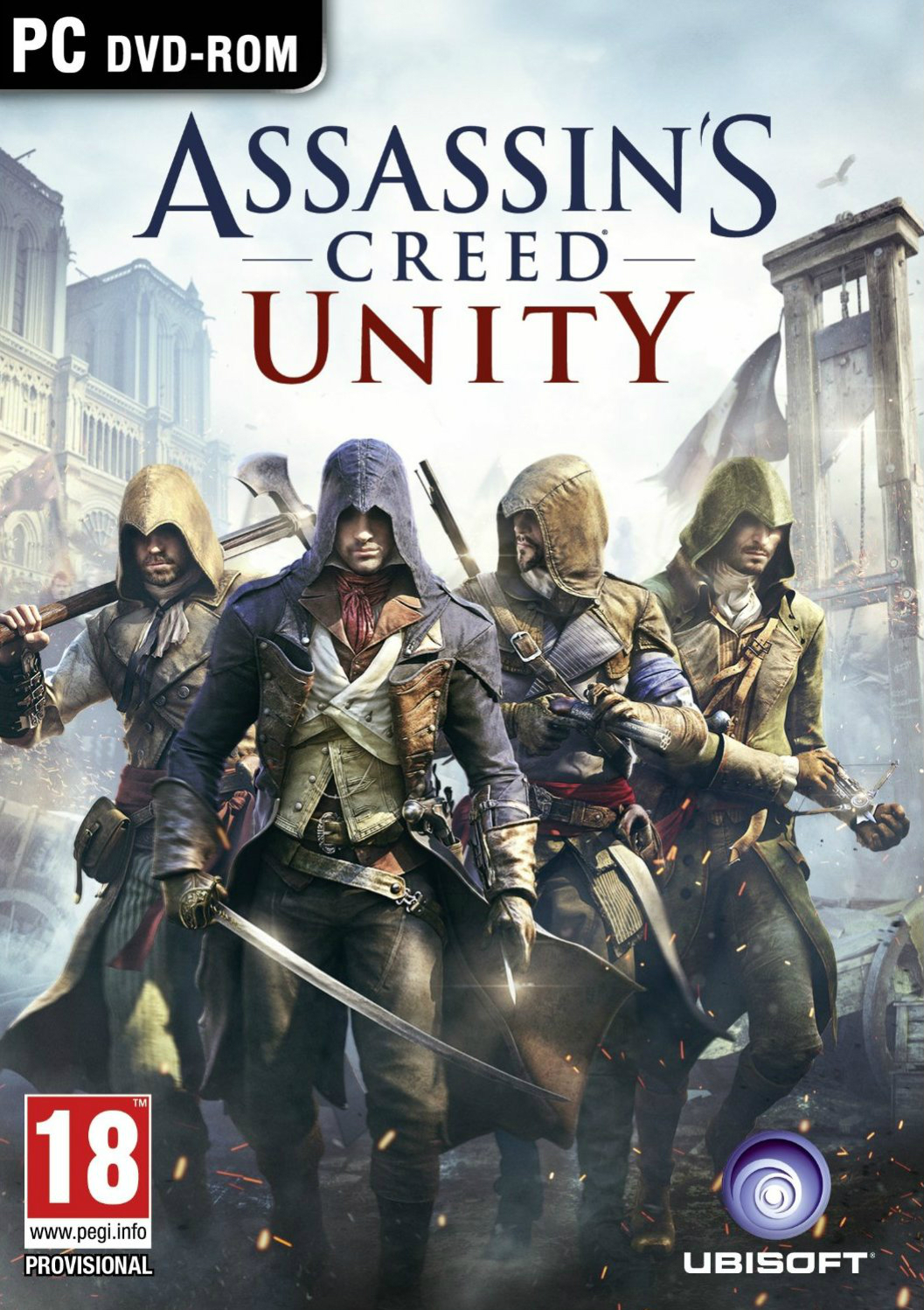 تحميل لعبة Assassins Creed Unity مترجمة بحجم GB 16 للكمبيوتر مجاناً