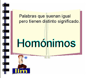 palabras homónimas