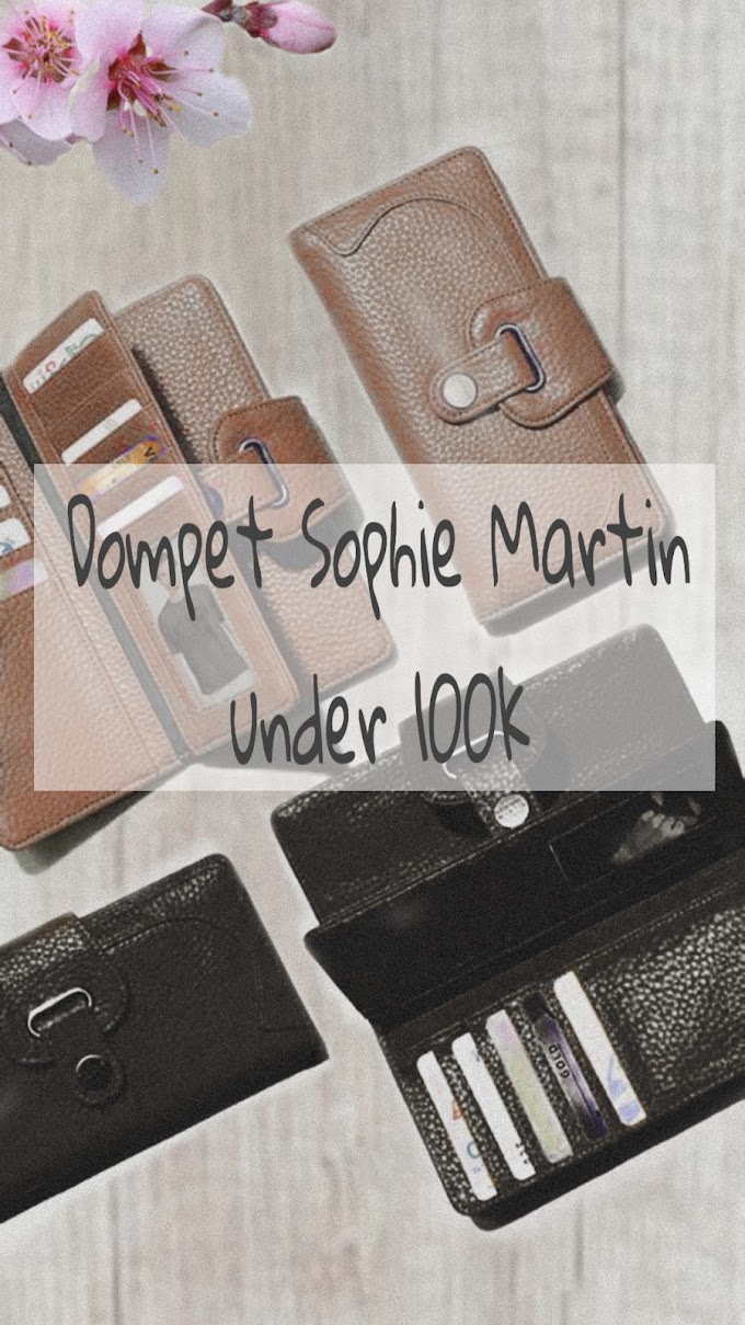 Rekomendasi Dompet Sophie Martin Paris Under 100K 