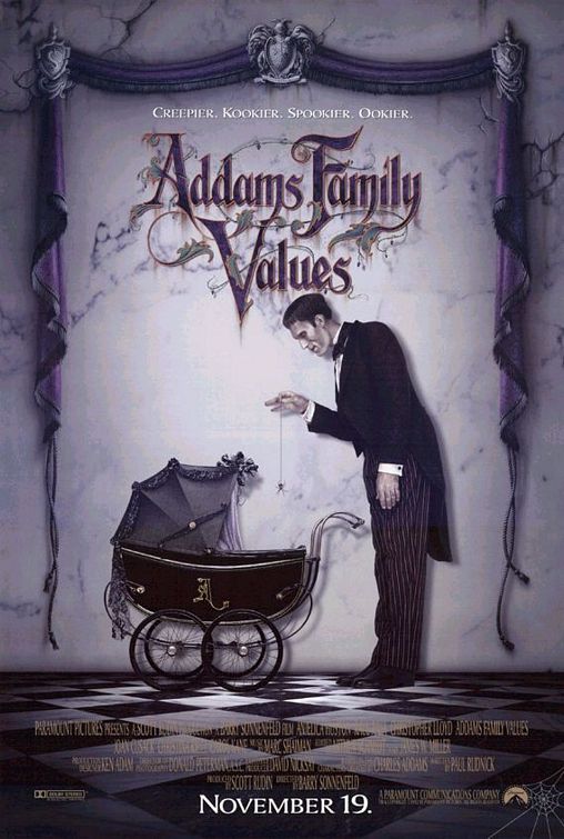 Addams Family Values movie poster