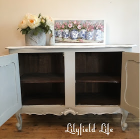 vintage french painted sideboard Lilyfield Life