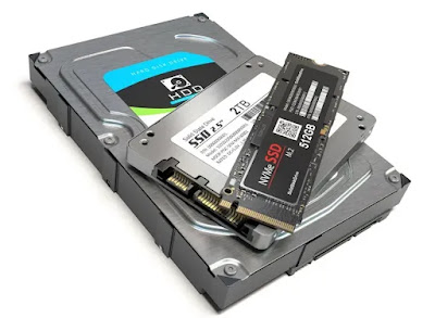 الهاردسك hard disk وهو نوعان