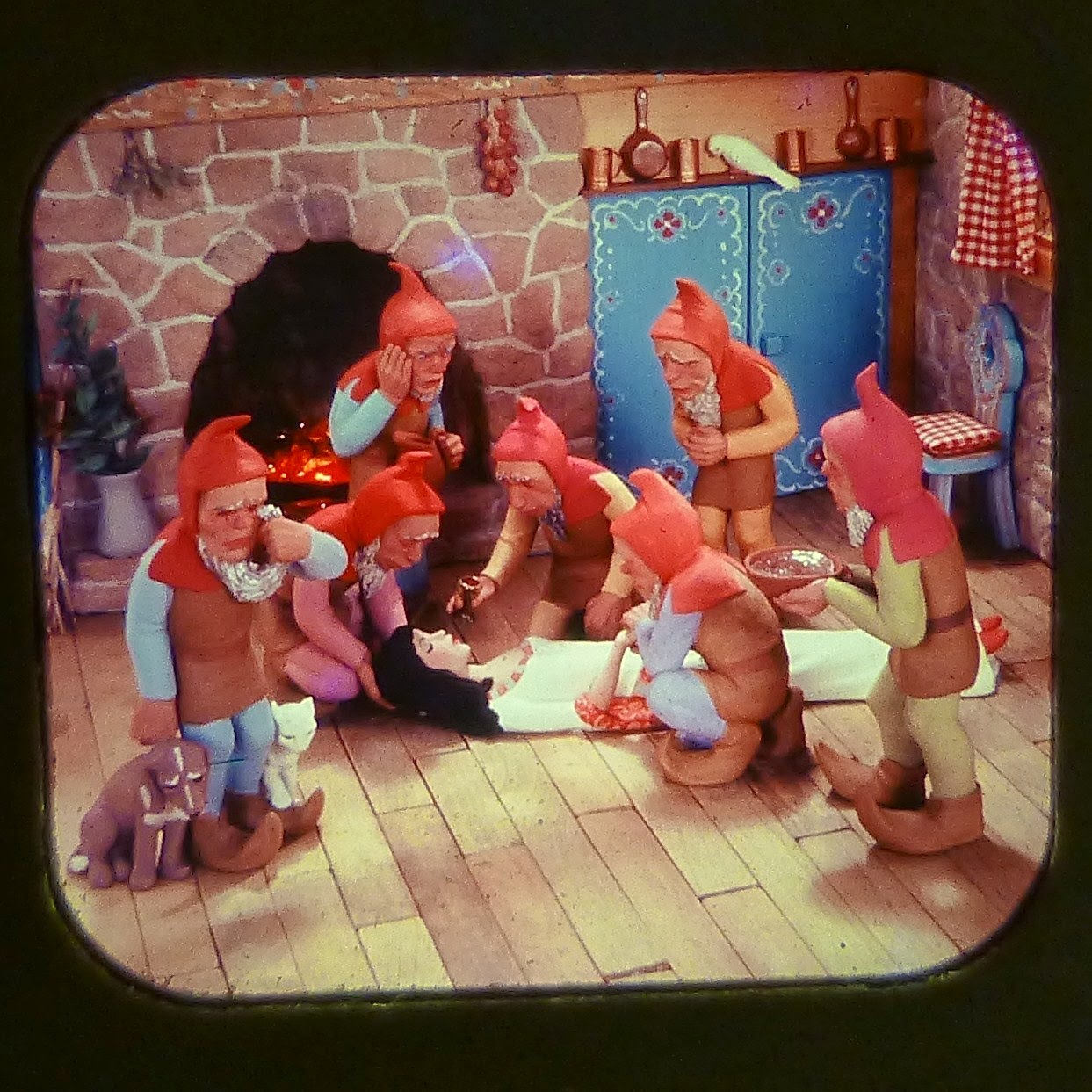 1940's View-master 3-D Story Snow White and the Seven Dwarfs Reel