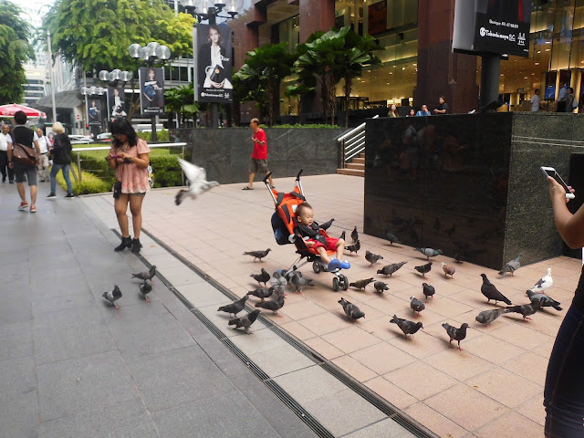 suasana sepanjang orchard rd singapore