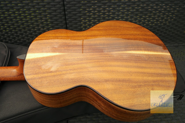 Kala KA-CT-SA-BG Contour Baritone Ukulele back