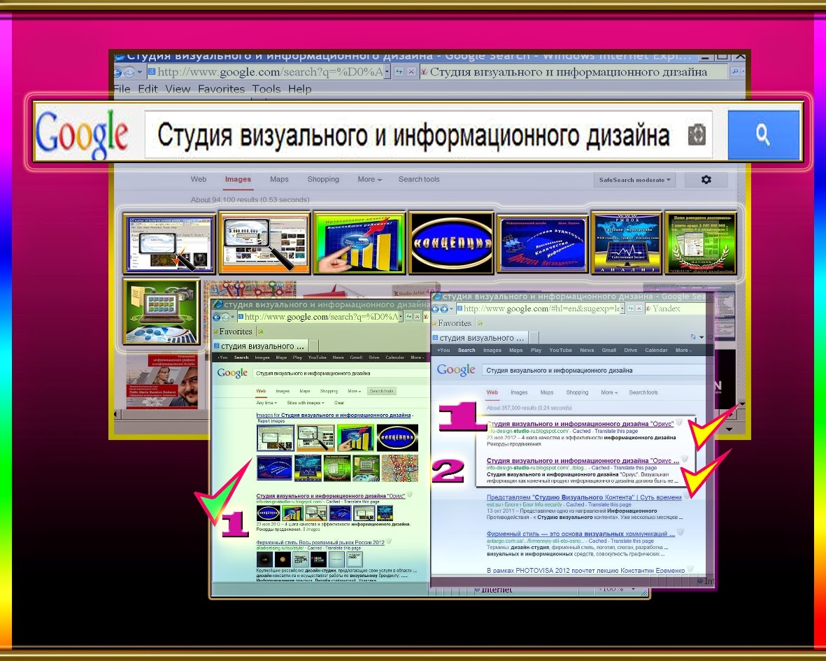 Наглядные результаты