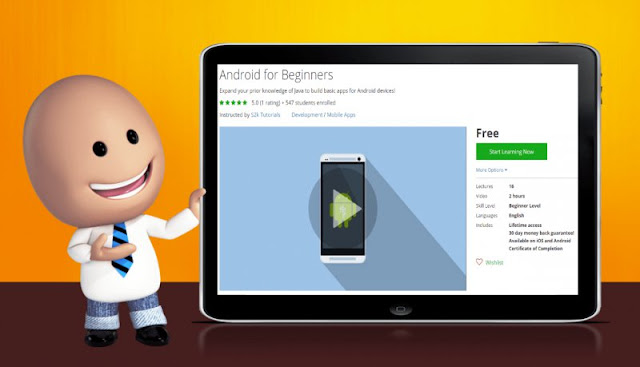 [100% Off] Android for Beginners| Free
