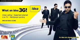 Free 50 mb 3G data for idea users