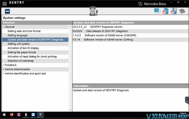 VXDIAG Benz Xentry Released to V2023.03 3