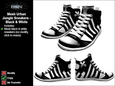 BSN Mesh Urban Jungle Sneakers