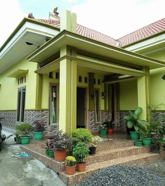  Kombinasi Warna Cat Rumah Hijau  Muda Berbagai Rumah 