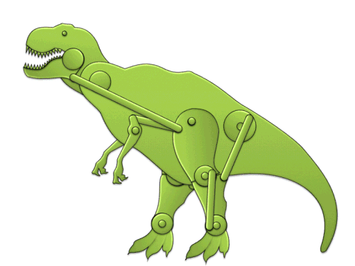 Paling Gokil Mainan Dinosaurus Chrome