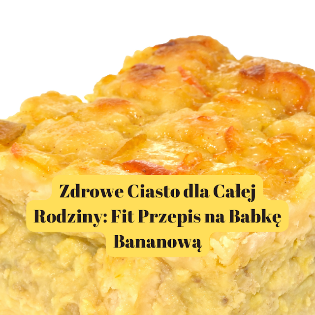 przepis na bananowe ciasto - babkę