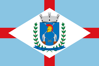 Bandeira de São Sebastião do Paraíso MG