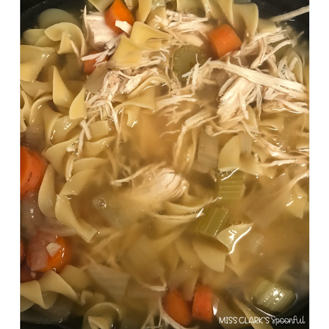 homemade chicken noodle soup