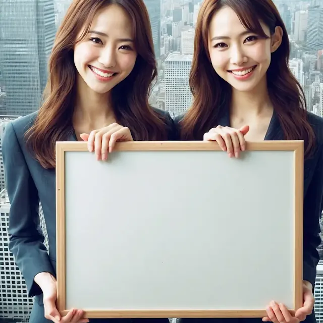 Business,Asians,Message Board,AI Image, Free Stock Photo01