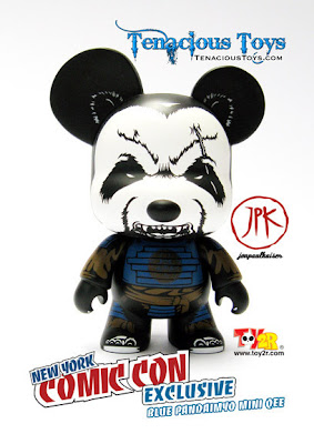 New York Comic-Con 2012 Exclusive Blue Pandaimyo Vinyl Figure by Jon-Paul Kaiser