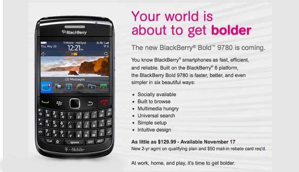 BlackBerry Onyx II | BB Bold 9780