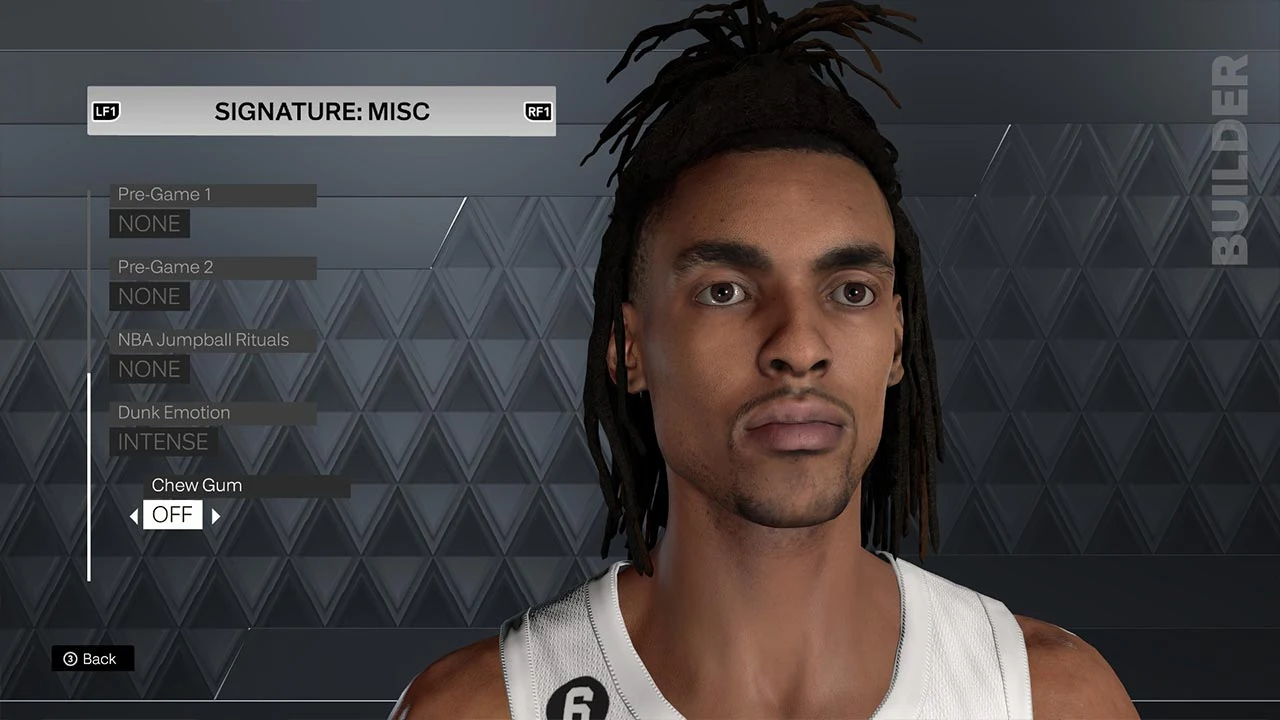NBA 2K24 Emoni Bates Cyberface for 2K23