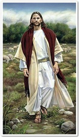 Jesus caminhando