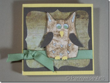 wise owl post it