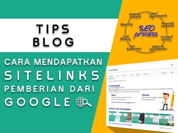 pembahasan dan cara mendapatkan sitelink blog dari google