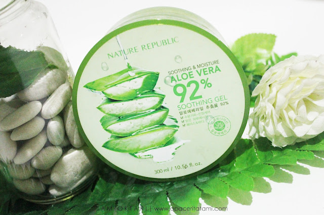 [REVIEW] NATURE REPUBLIC ALOE VERA SOOTHING GEL |  PRODUK SERBAGUNA DARI KOREA