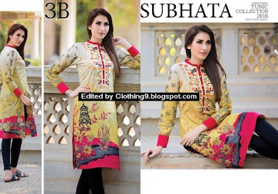 Subhata Embroidered Tunic 2016 by Shariq