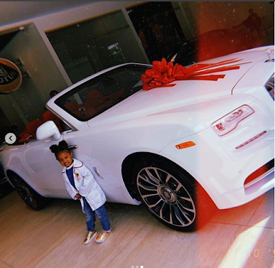 Singer and dancer, Teyana Taylor bought a brand new Rolls Royce Dawn to reward herself for the hard work she has put in so far this year.