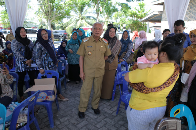 Peringati HARGANAS ke-31, Bupati Asahan Tinjau Peluncuran Pelayanan Serentak Sejuta Akseptor