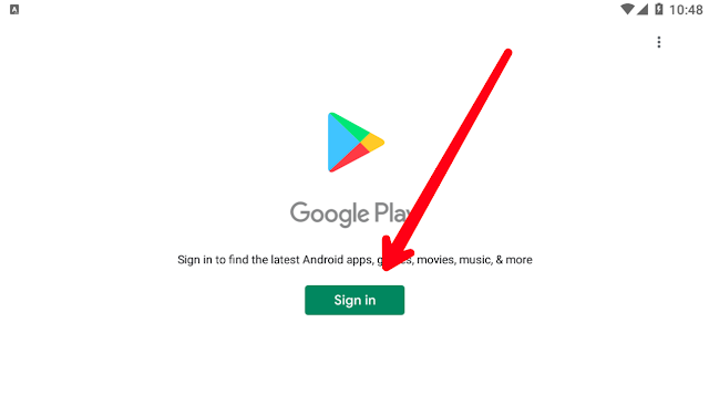 Cara menginstal/mengunduh aplikasi lewat playstore di tablet android