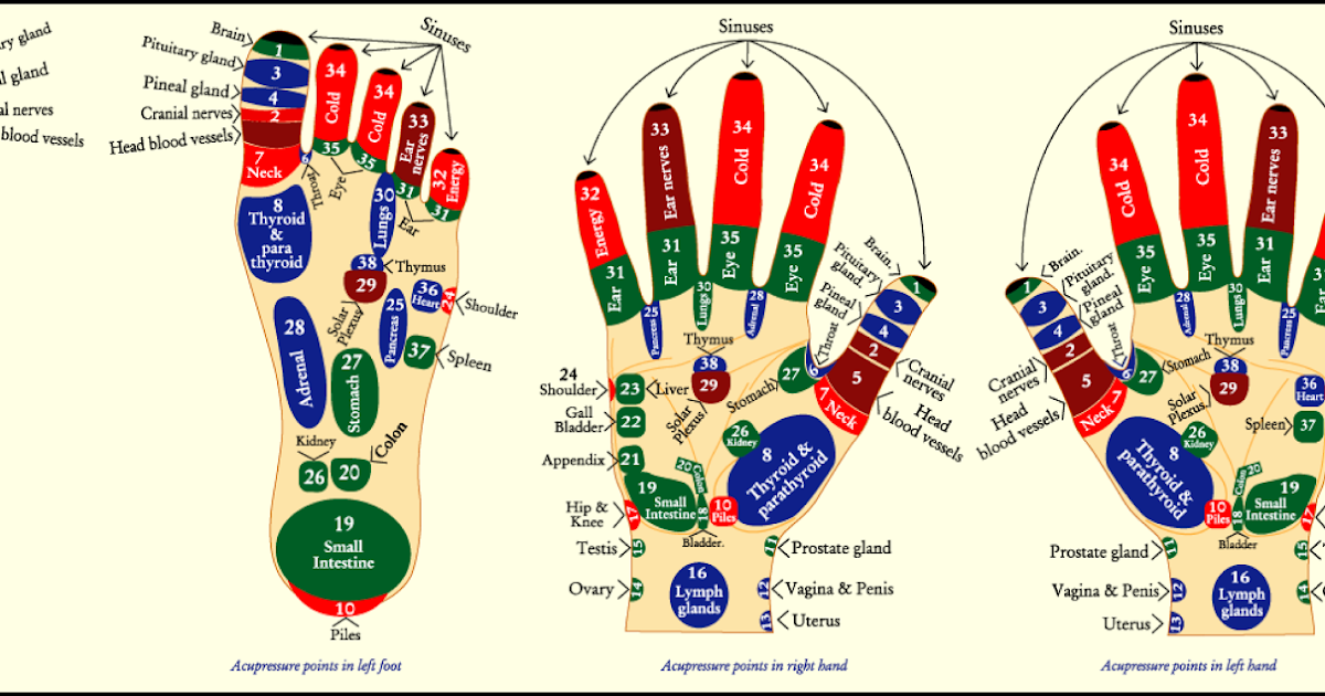 Acupressure : Cure Without Medicine: Acupressure Point Description.