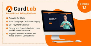 CardLab v1.1 - Prepaid Card Selling Platform - Nulled