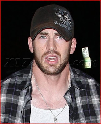 chris evans brother. Chris arriving at Madam Royale Club in LA