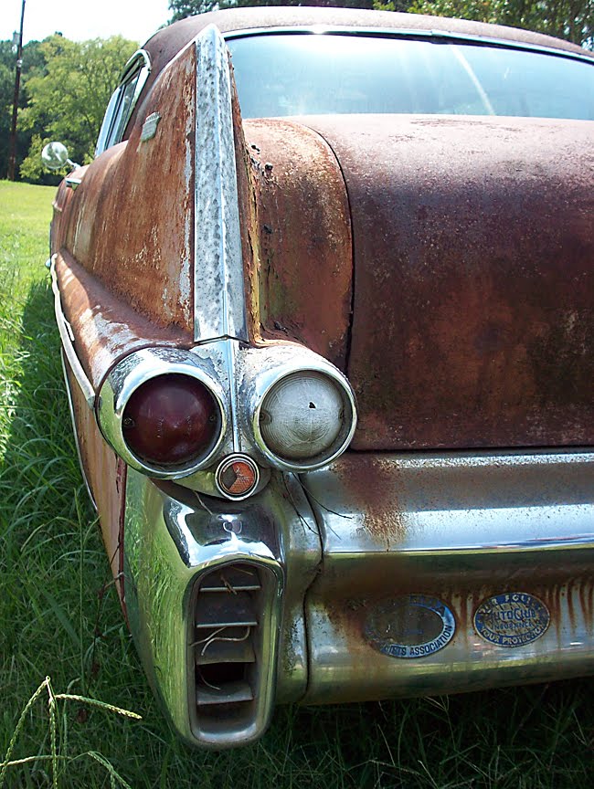 Cars in Yards: 1957 Cadillac